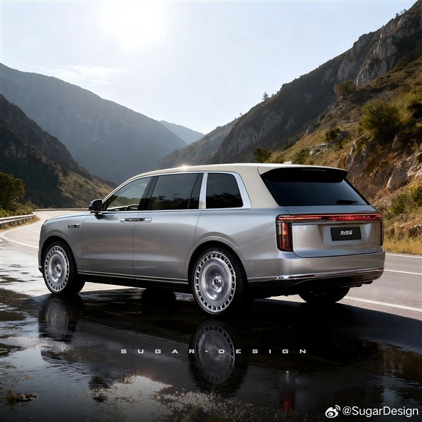 比S800气场更强！博主绘制尊界SUV效果图：对开门安排了